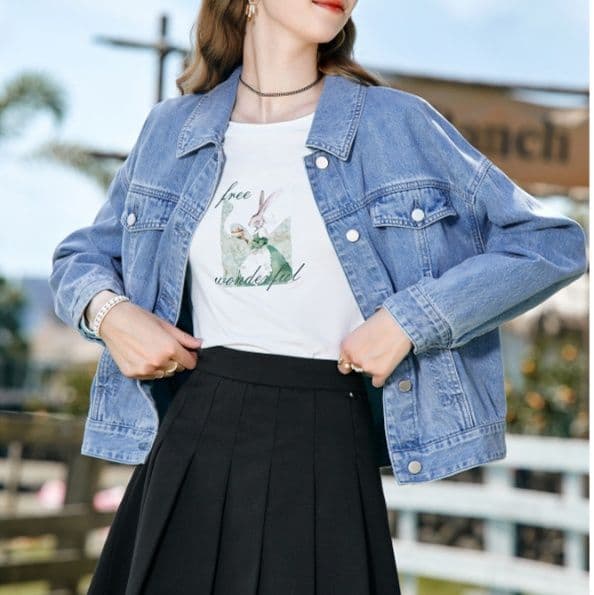 デニムジャケット 大人のこなれ感デニムジャケット