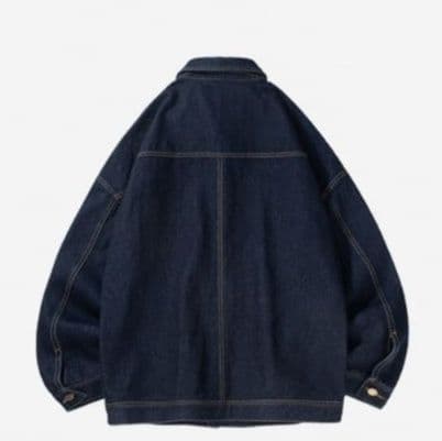 デニムジャケット ゆったりシルエットデニムジャケット