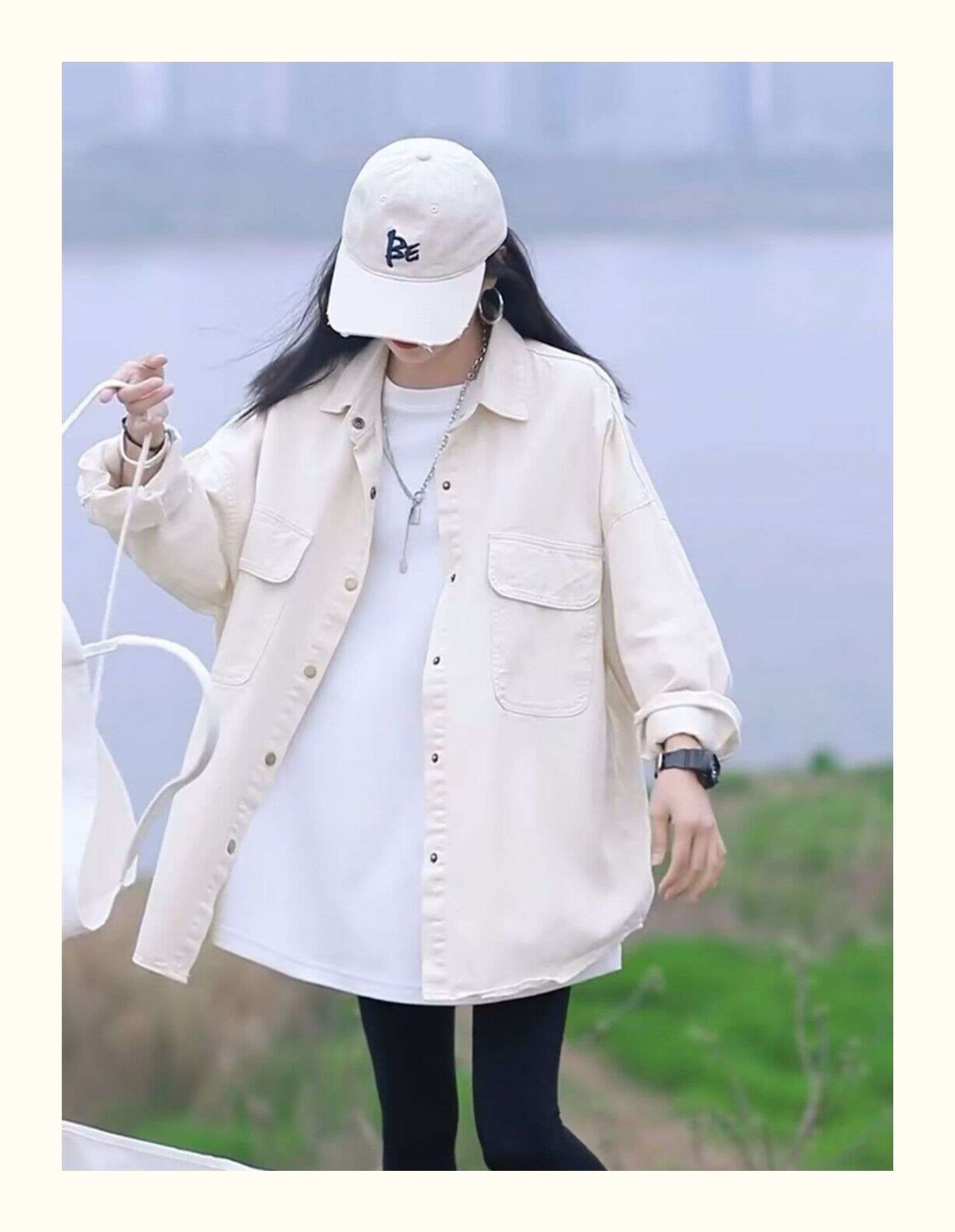 オーバーサイズ デニムジャケット