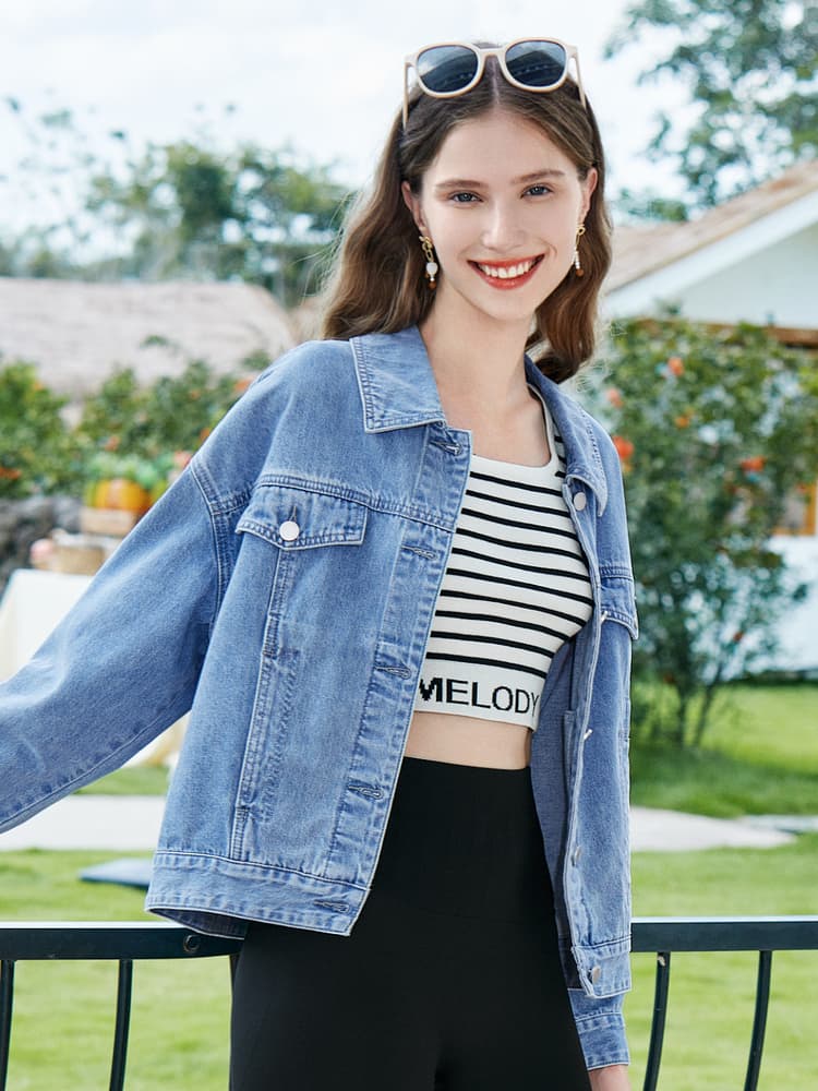 デニムジャケット 大人のこなれ感デニムジャケット