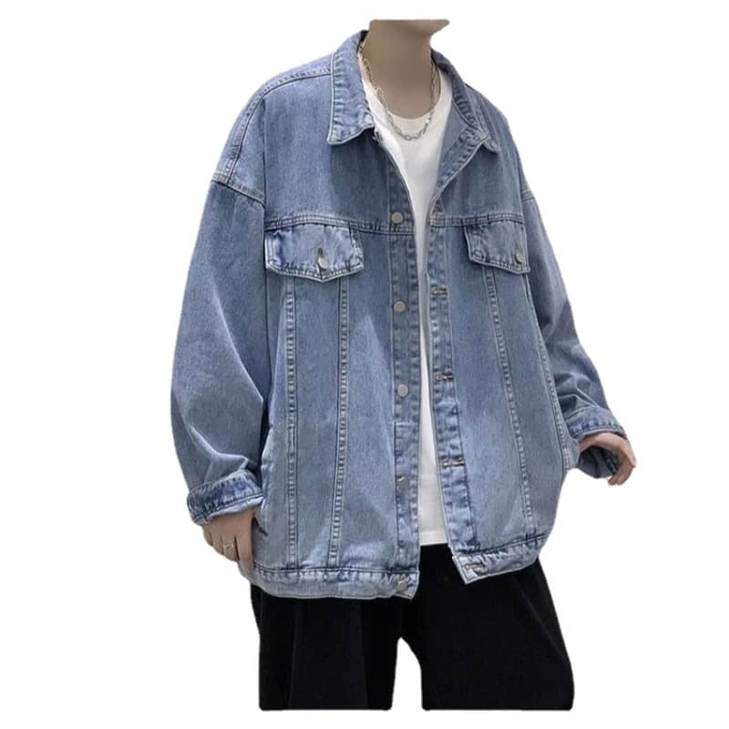 デニムジャケット ゆったりシルエット メンズジャケット