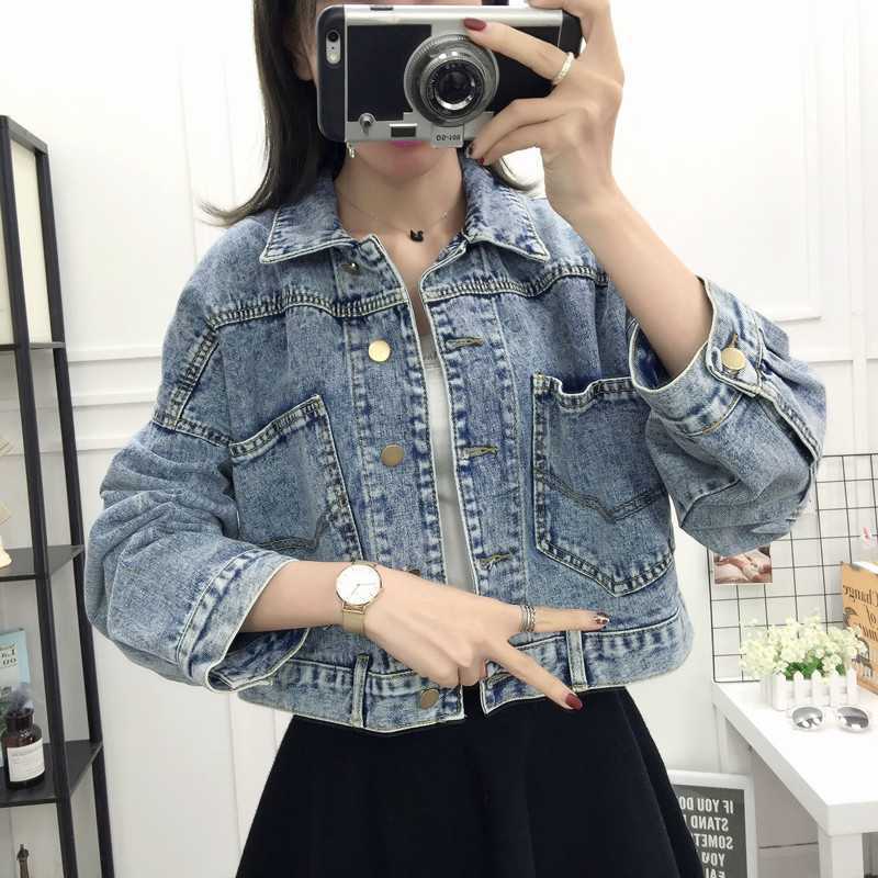 ゆったりシルエット デニムジャケット