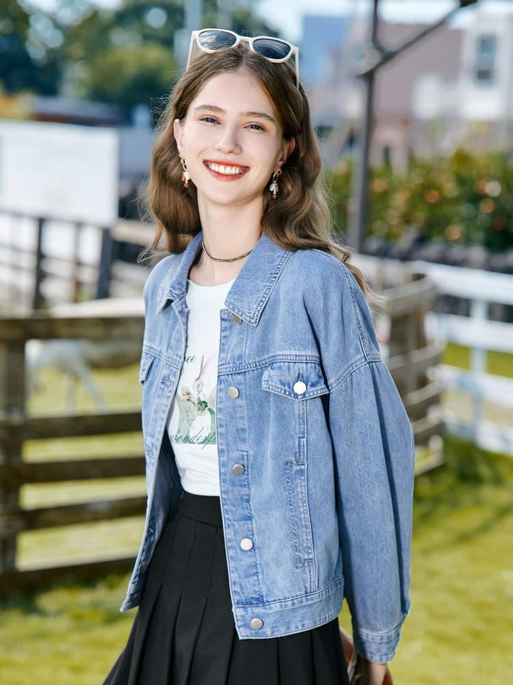 デニムジャケット 大人のこなれ感デニムジャケット