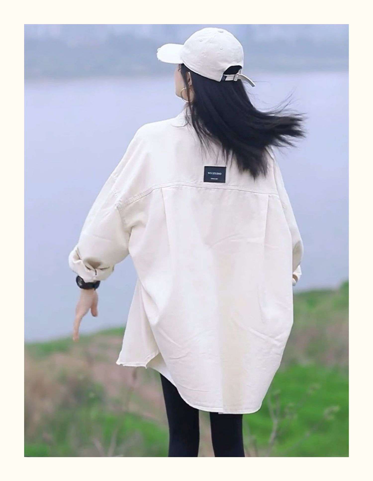 オーバーサイズ デニムジャケット