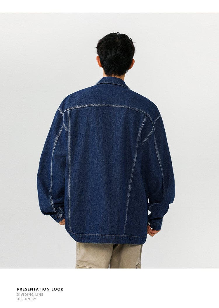 オーバーサイズ リラックスデニムジャケット
