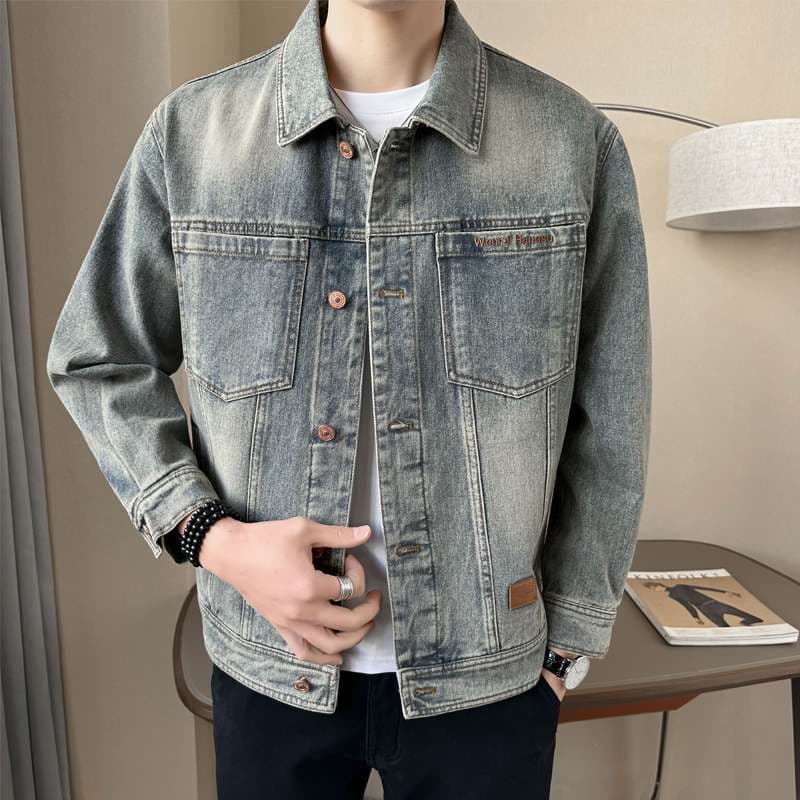 ヴィンテージ加工デニムジャケット