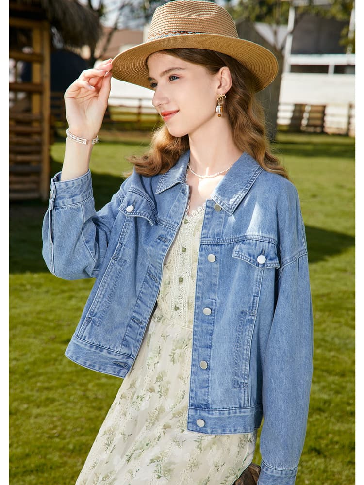 デニムジャケット 大人のこなれ感デニムジャケット