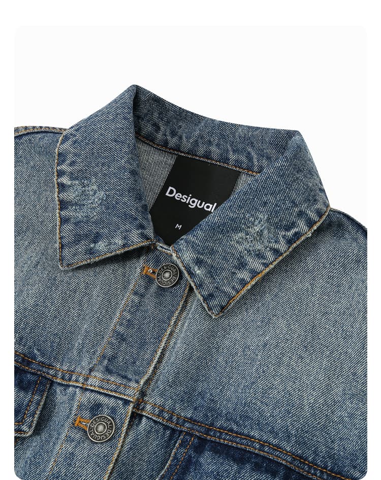 デニムジャケット 袖デザイン切替デニムジャケット