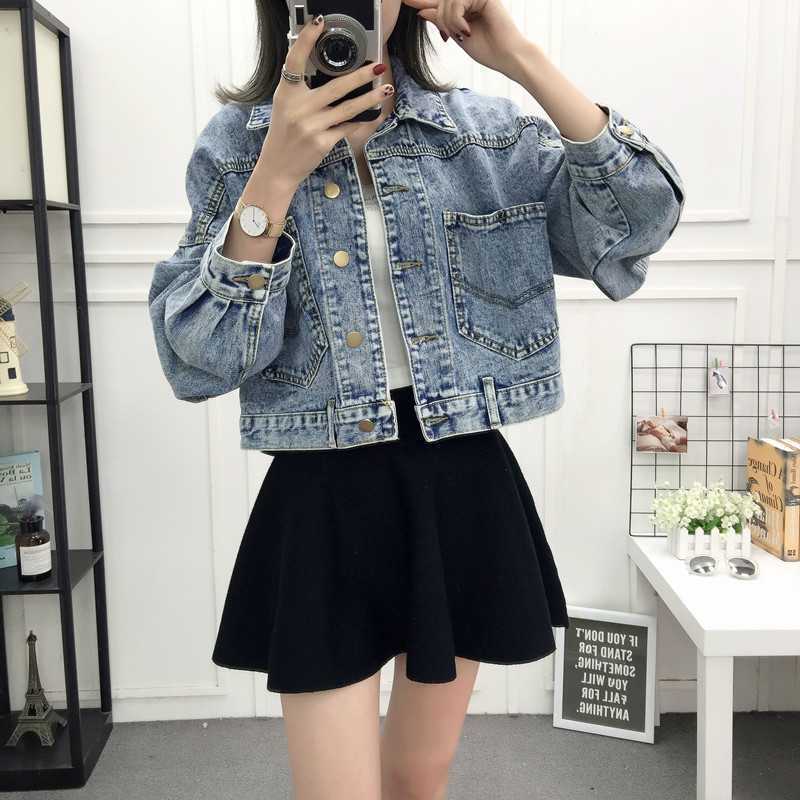 ゆったりシルエット デニムジャケット
