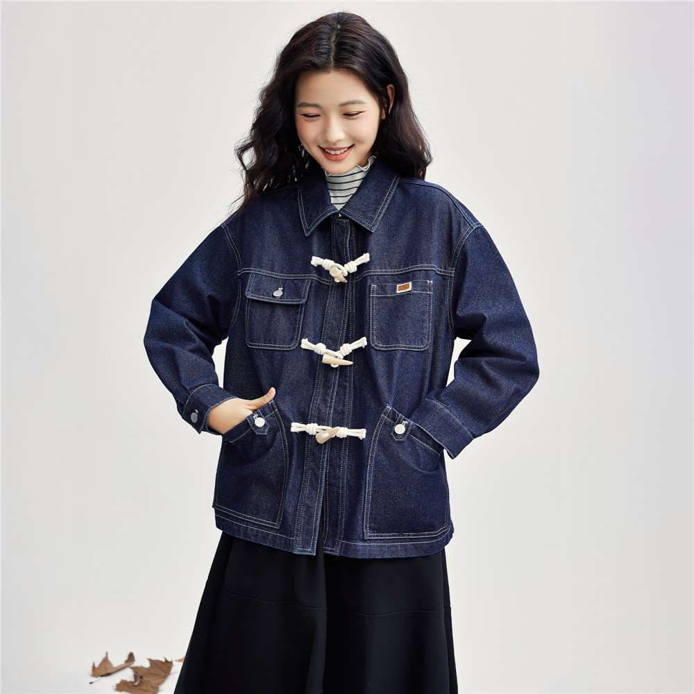 ダッフルデニムジャケット