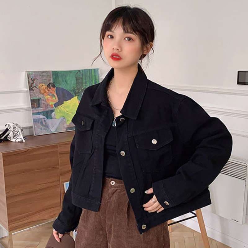 ワイドシルエットデニムジャケット