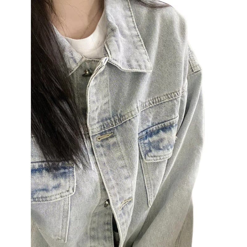 デニムジャケット オーバーサイズ デニムアウター