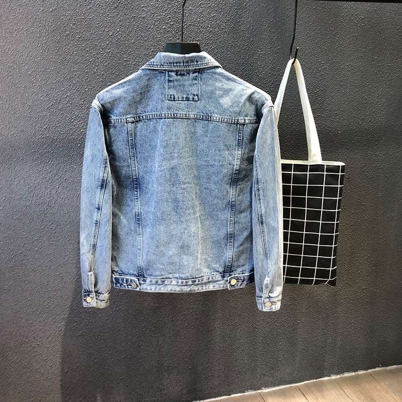 ヴィンテージ加工 ゆったりデニムジャケット