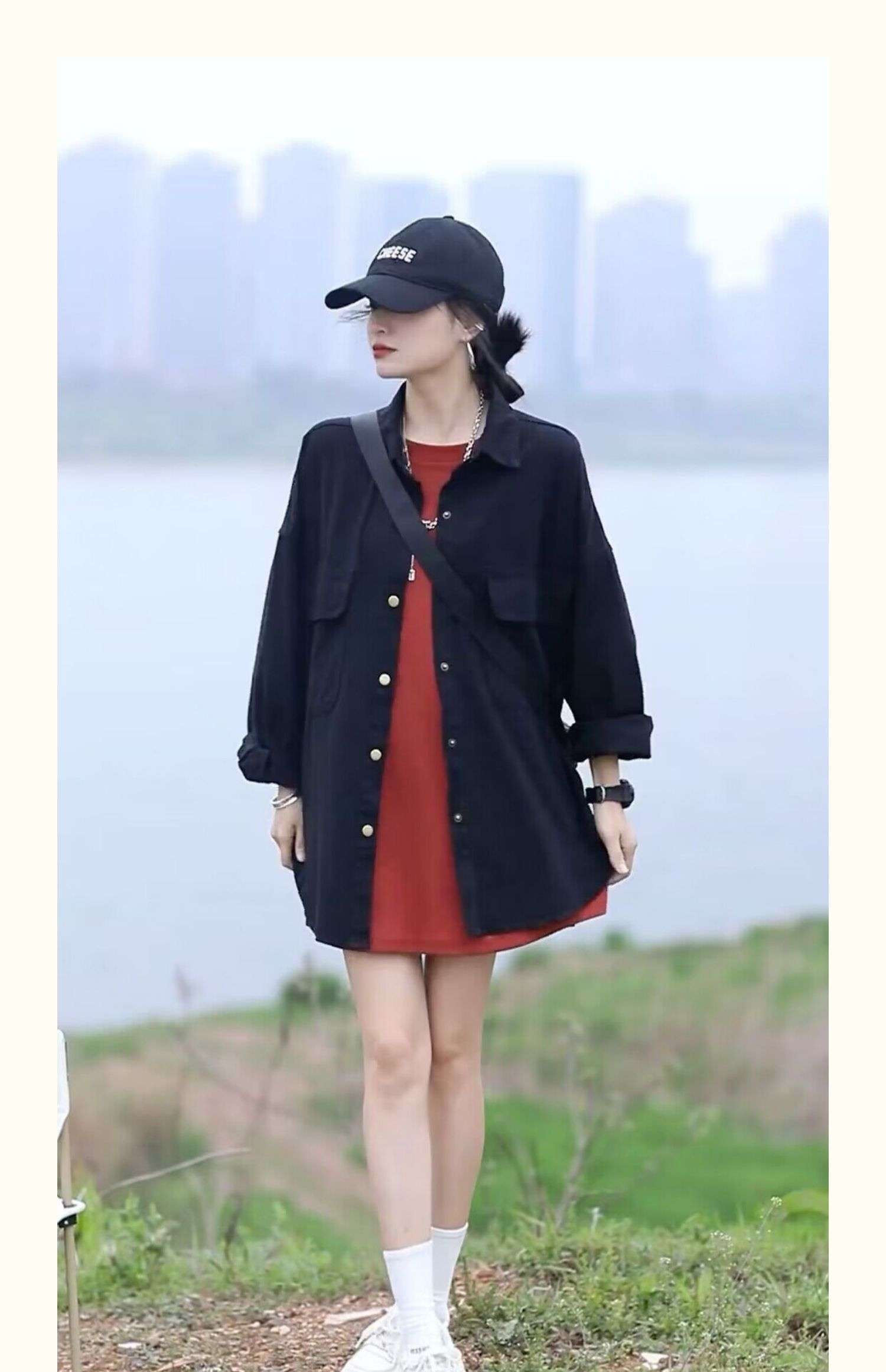 オーバーサイズ デニムジャケット