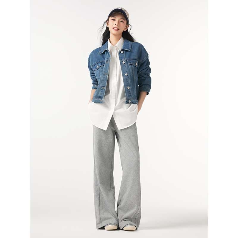 ゆったりシルエットデニムジャケット