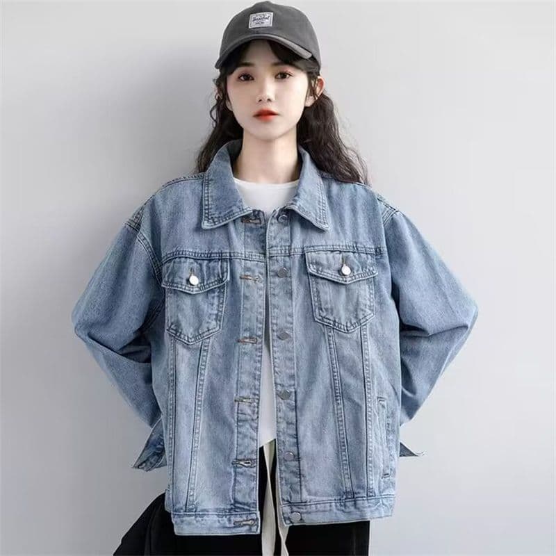 ゆったりシルエットデニムジャケット