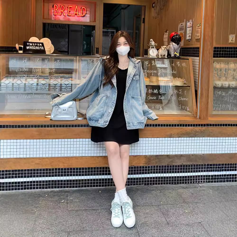 ゆったりシルエットデニムジャケット
