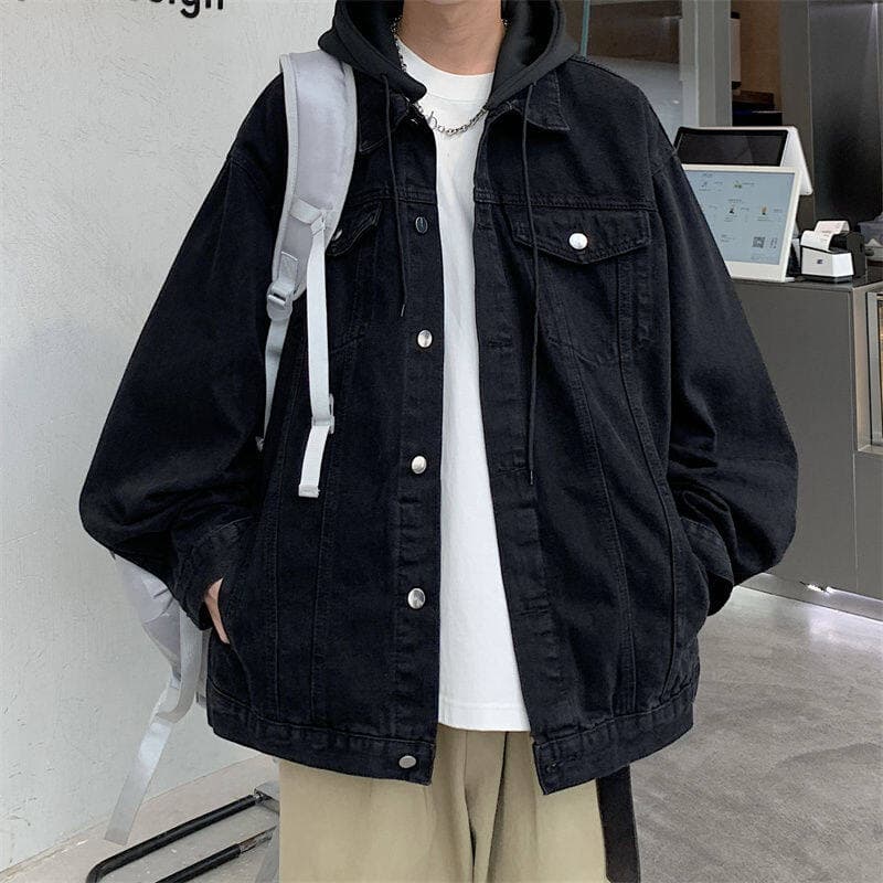 デニムジャケット ゆったりシルエットデニムジャケット