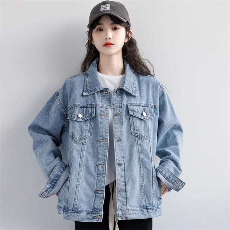ゆったりシルエットデニムジャケット