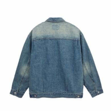 デニムジャケット ヴィンテージ加工 定番デニムジャケット