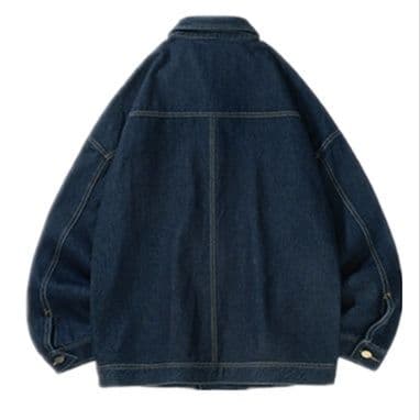 デニムジャケット ゆったりシルエット 定番デニムジャケット