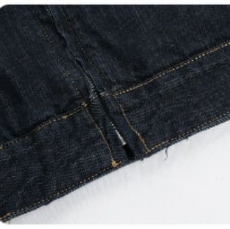 デニムジャケット シンプル上品 ゆったりデニムジャケット