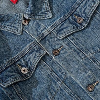デニムジャケット メンズ ヴィンテージ加工ゆったりシルエット