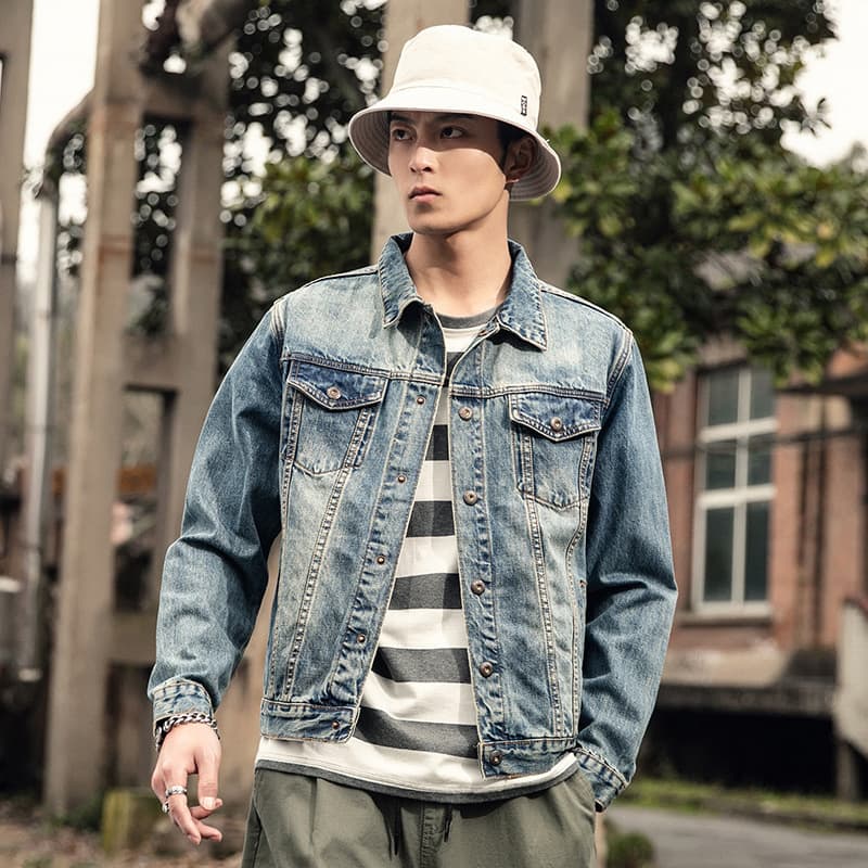 クラシカルストリートデニムジャケット