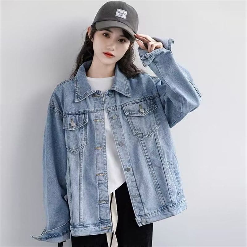 ゆったりシルエットデニムジャケット