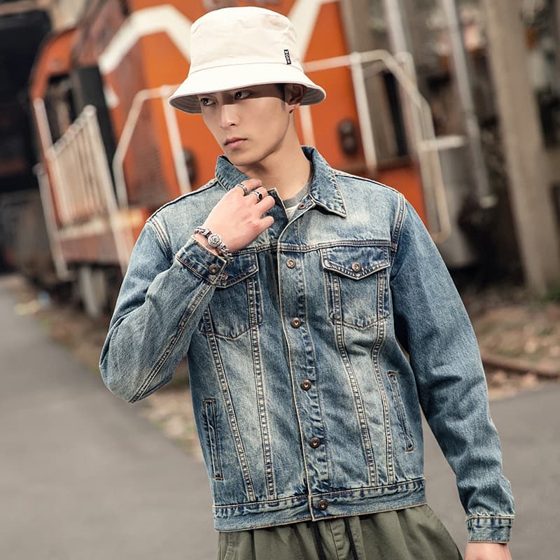 クラシカルストリートデニムジャケット