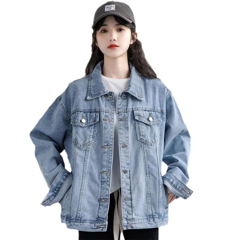 ゆったりシルエットデニムジャケット