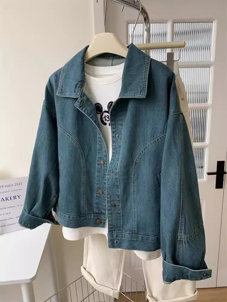 オーバーサイズデニムジャケット
