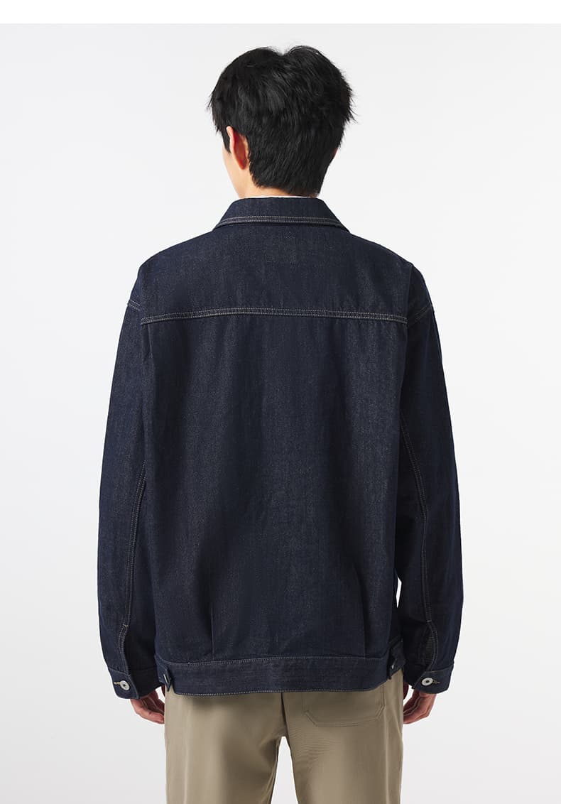 デニムジャケット ヴィンテージ加工 定番デニムジャケット