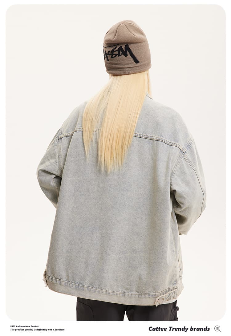 ゆったりシルエットデニムジャケット