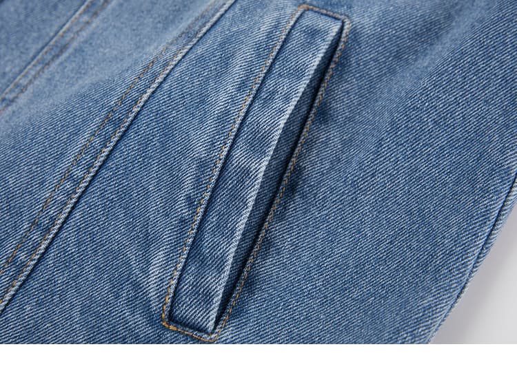 デニムジャケット ゆったりシルエットの定番デニムアウター